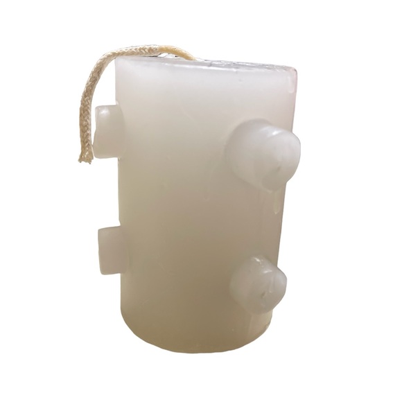 Other - 7 wick love and peace white candle/ vela de 7 mechas blanca
